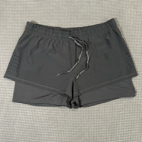Spyder Other - Spyder Active Black Running Training Shorts w/ Compression Liner Men's Large
